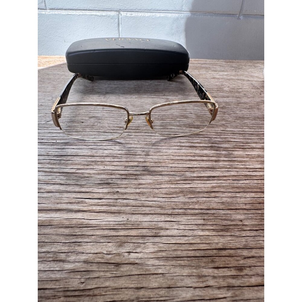 Versace Tortoise Shell Optical Glasses With Gold … - image 10